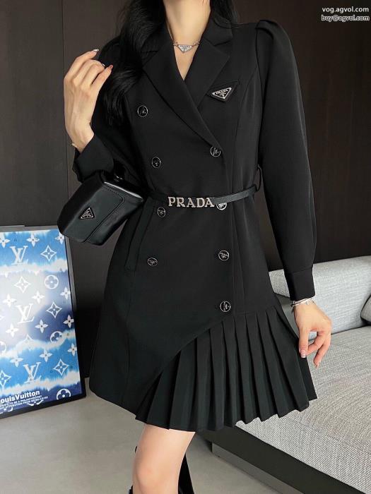 通販 ブランドワンピースPRADAギフト最適期間限定オトナの余裕_0_2