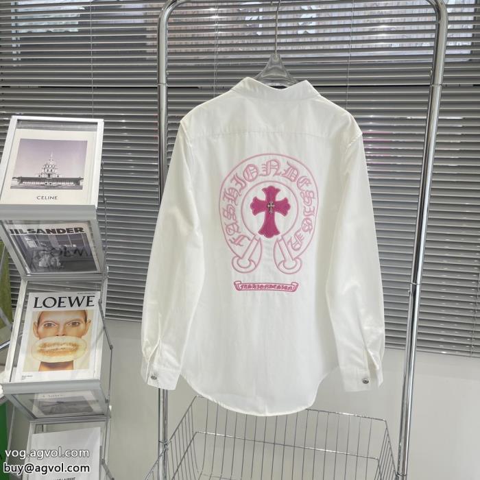 長袖シャツCHROME HEARTS完璧なシルエット日本即完売予想ブランド 激安 _0_4