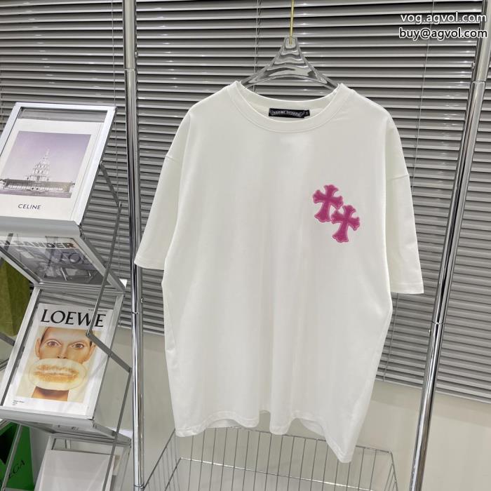 半袖Tシャツお洒落な印象に岩ちゃん愛用ブランド コピー  CHROME HEARTS_0_0