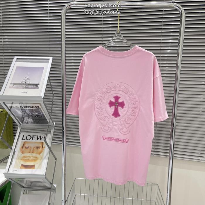 半袖Tシャツお洒落な印象に岩ちゃん愛用ブランド コピー  CHROME HEARTS_0_2