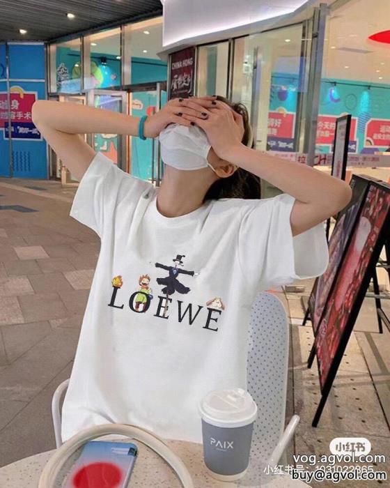 半袖Tシャツブランド コピー 優良ロエベ大変人気きれいめ上品に_0_3