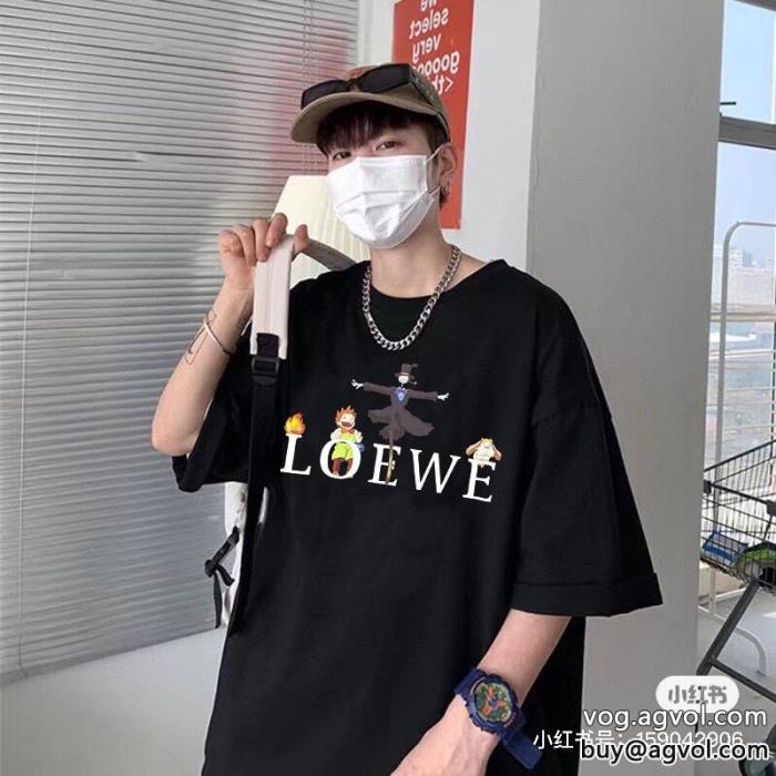 半袖Tシャツブランド コピー 優良ロエベ大変人気きれいめ上品に_0_4