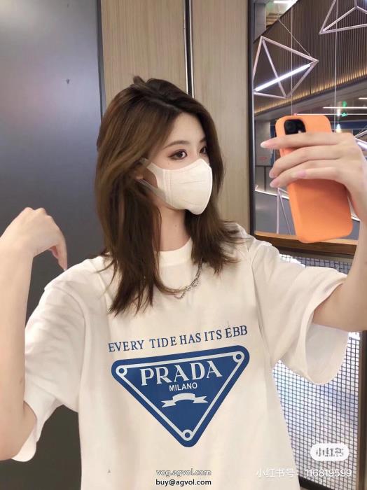 注目ブランドは2023最新2023トレンド先取りPRADA半袖Tシャツブランド フェイク_0_4
