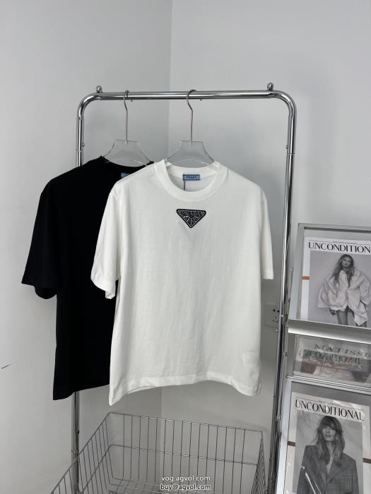半袖TシャツPRADA最前線2023高級感あるブランド コピー 販売 _0_1