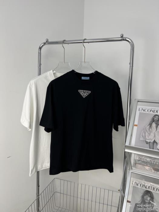 半袖TシャツPRADA最前線2023高級感あるブランド コピー 販売 _0_2