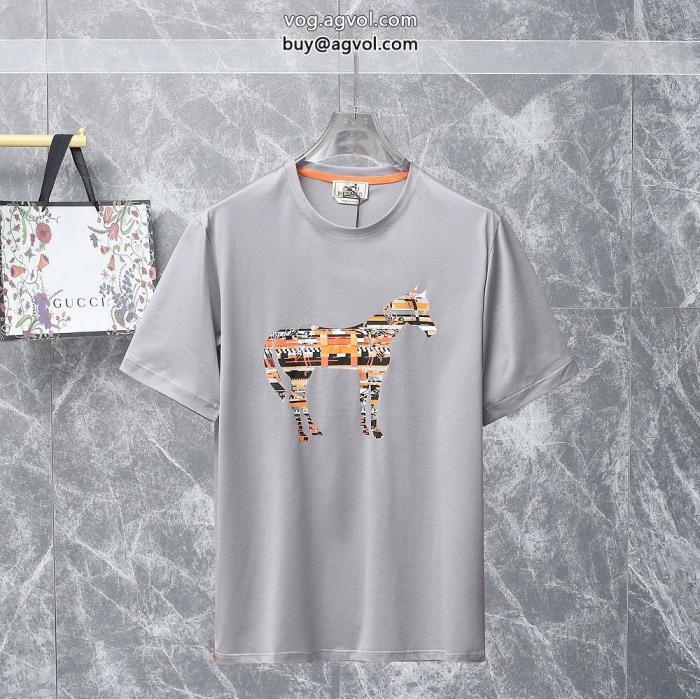 半袖Tシャツブランド スーパー コピー 優良HERMES今年風人気の高い_0_0