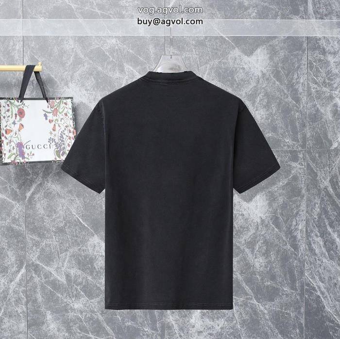 軽やかな印象甘過ぎず大人な印象にスーパー コピー 通販半袖Tシャツバレンシアガ_0_0