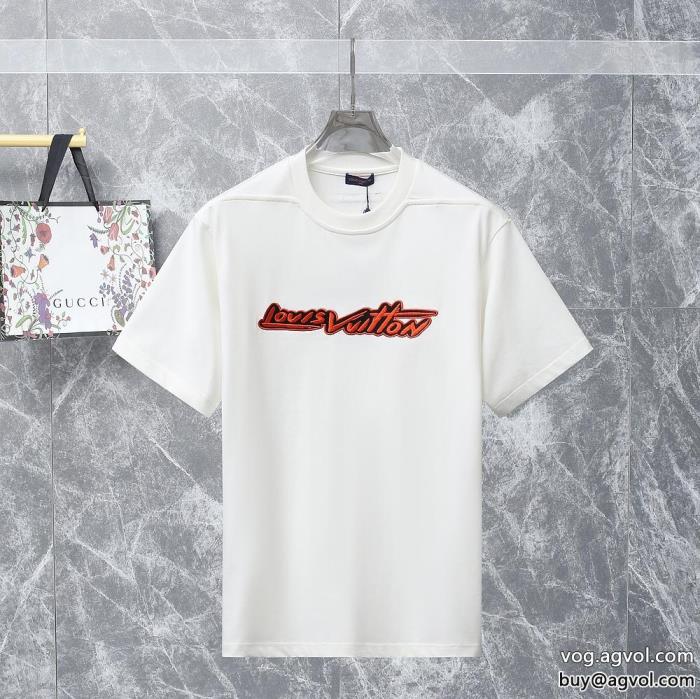 人気新商品大人OK2023SSLOUIS VUITTONスーパー コピー 販売半袖Tシャツ_1_0