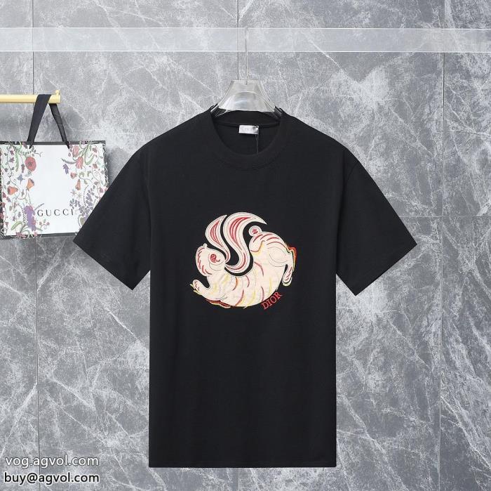 海外大人気高級感のあるデザインディオールブランド コピー s 級半袖Tシャツ_1_0