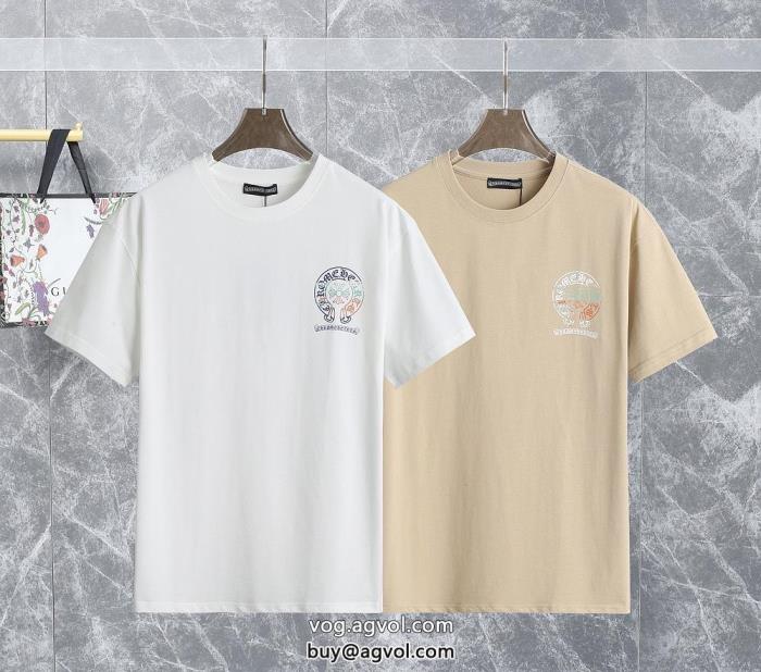 CHROME HEARTS半袖Tシャツ偽 ブランド 通販希少なアイテム大人っぽいデザイン_0_4