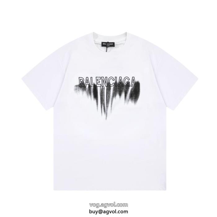 激安 ブランド 通販balenciaga人気沸騰中大人っぽく見せ新作半袖Tシャツ_0_2