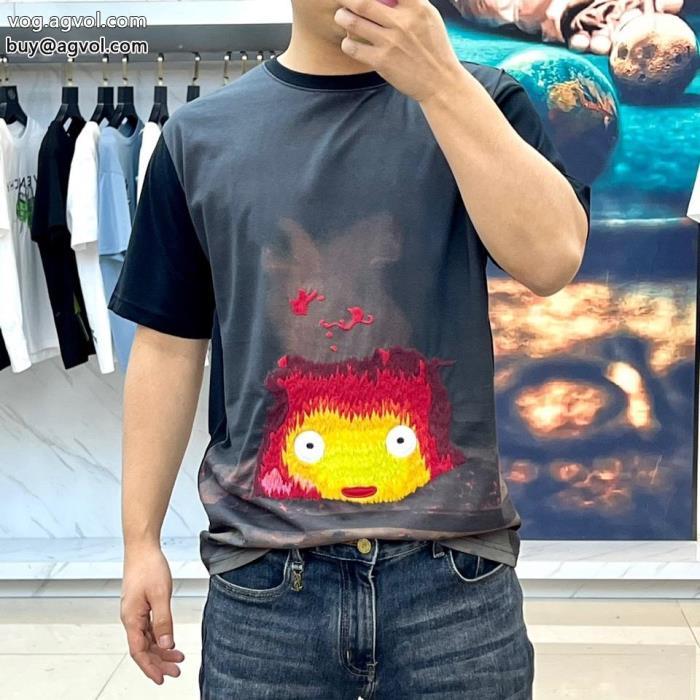ロエベ半袖Tシャツブランド コピー 優良奥行きのある上品ですっきり、好感度抜群_0_2