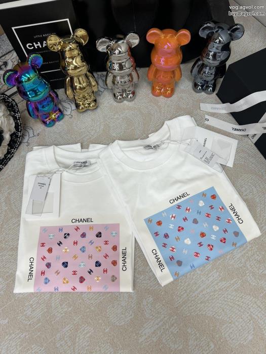 ブランド フェイクCHお洒落さんの愛用率が高いこれからの季節にピッタリ半袖Tシャツ_0_0