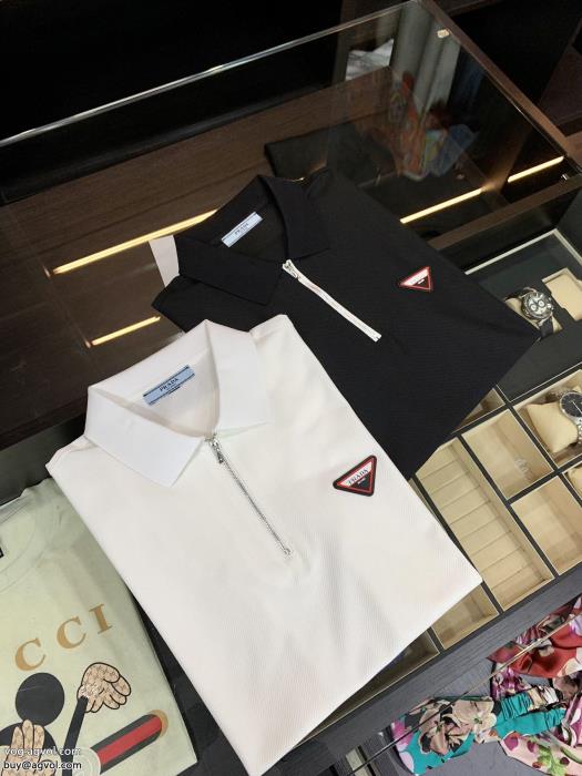 完売必須　限定SALE洗練された魅力が光る激安 通販 ブランド半袖シャツPRADA_0_4