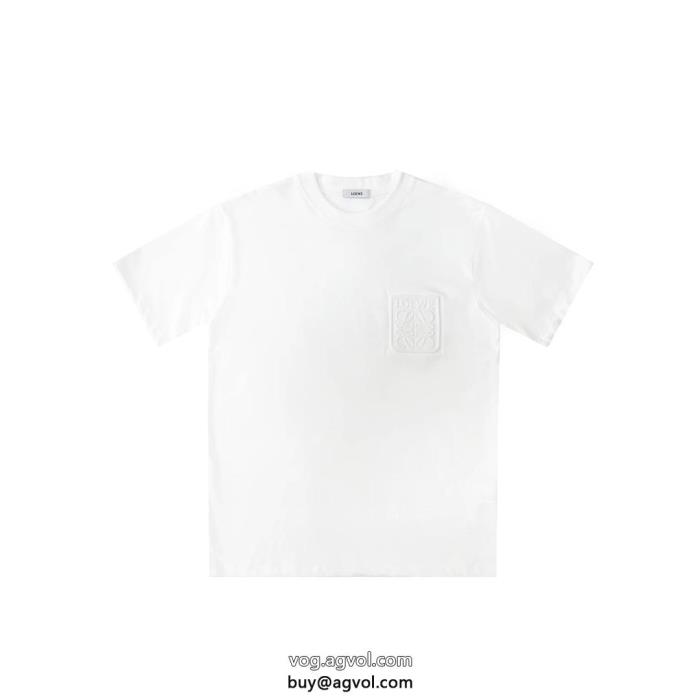 LOEWEスーパー コピー ブランド 通販高いクオリティ特に注目したい半袖Tシャツ_0_1