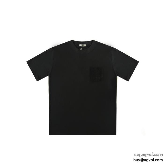 LOEWEスーパー コピー ブランド 通販高いクオリティ特に注目したい半袖Tシャツ_0_0