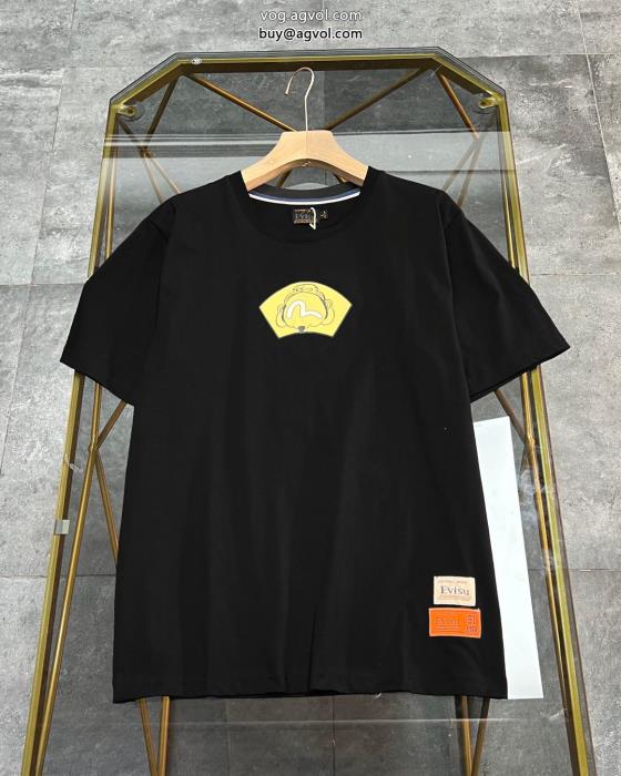 NEW　新作 清涼感とカジュアルスタイル偽 ブランド 購入半袖Tシャツエヴィス_0_1