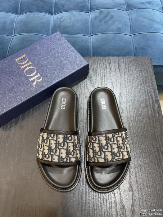 DIORネクストヒット必至ブランド相性抜群のコンビコピー ブランド 販売スリッパ_0_1