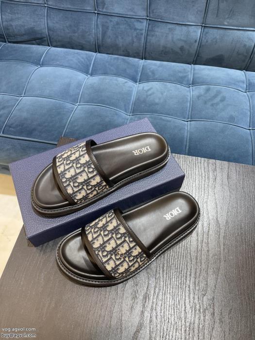 DIORネクストヒット必至ブランド相性抜群のコンビコピー ブランド 販売スリッパ_0_2