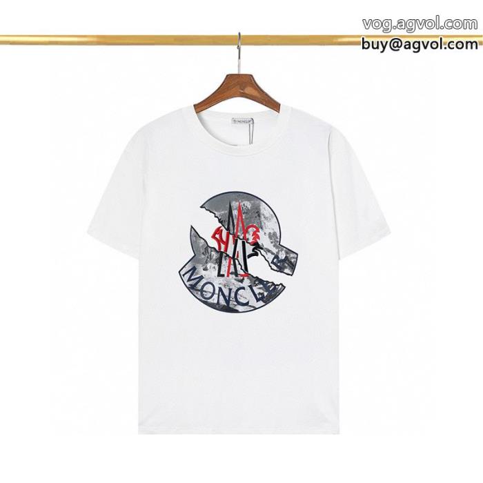 ブランド コピー ショップ上品で優しい雰囲気にファッション感満々半袖Tシャツモンクレール_0_1
