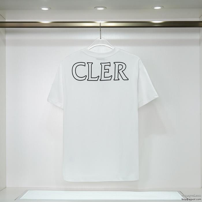 爽やかな色合い人気新作　ロゴ入り半袖Tシャツブランド 偽物MONCLER_0_1