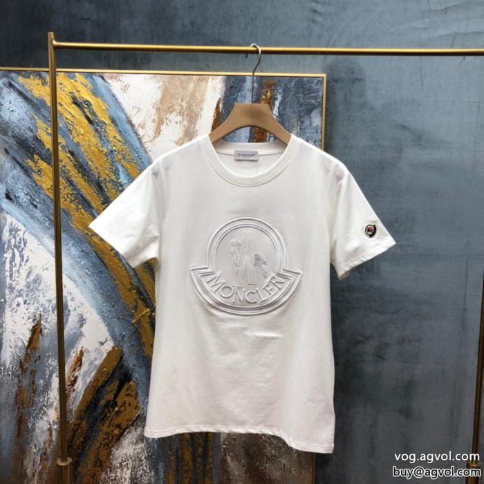 超必須アイテム高級感あるMONCLER半袖Tシャツブランド コピー  _0_2