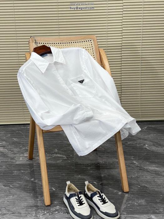 長袖シャツ涼しげな印象の入荷予定スーパー コピー 品プラダ_0_0