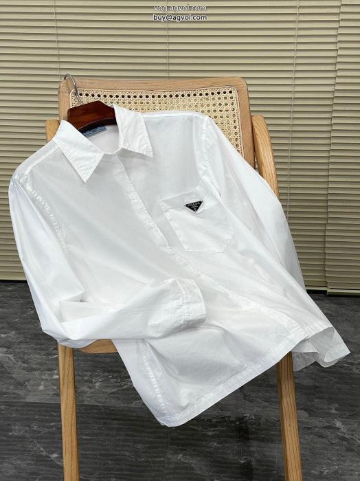 長袖シャツ涼しげな印象の入荷予定スーパー コピー 品プラダ_0_3