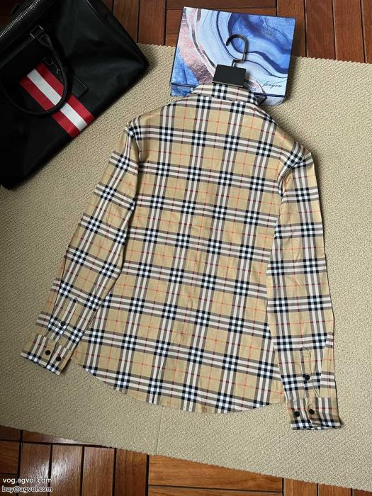 長袖シャツ存在感ばっちりなアイテム通勤の定番偽物 通販 BURBERRY_0_2