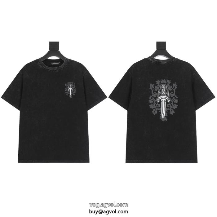半袖Tシャツスーパー コピー  印象に残るデザイン希少限定クロムハーツ_0_1
