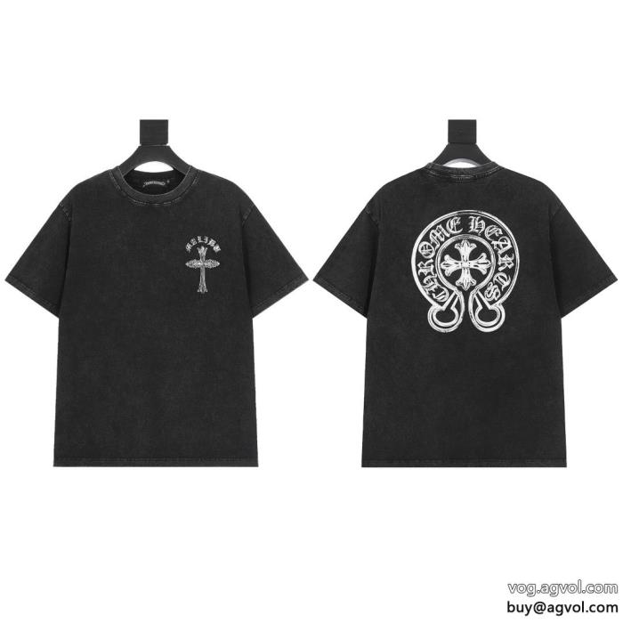 売切必至ぐっと鮮度がアップクロムハーツブランド 品 コピー半袖Tシャツ_0_0