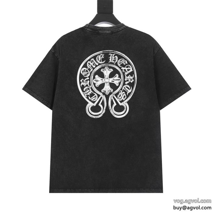 売切必至ぐっと鮮度がアップクロムハーツブランド 品 コピー半袖Tシャツ_0_2