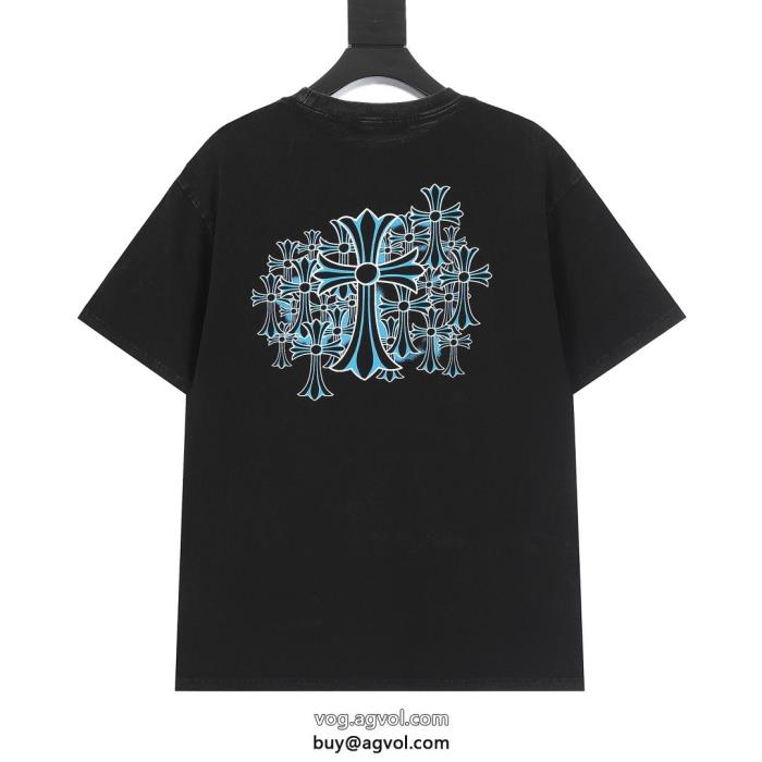 半袖Tシャツスーパー コピー 販売CHROME HEARTSいろいろ選べるシンプル使える_0_1