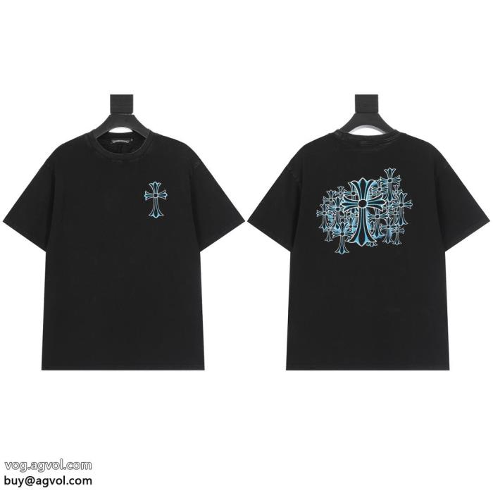 半袖Tシャツスーパー コピー 販売CHROME HEARTSいろいろ選べるシンプル使える_0_2