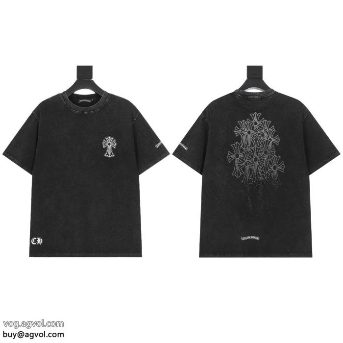 クロムハーツブランド コピー 通販スタイルアップ効果限定生産品半袖Tシャツ_0_0