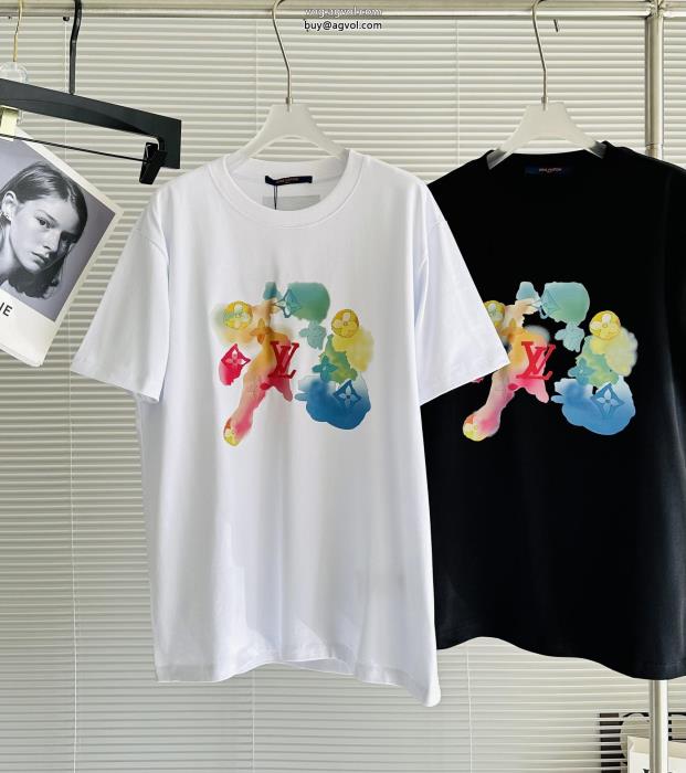 コピー 商品 販売LOUIS VUITTON期間限定価格オフィスファッション半袖Tシャツ_0_1