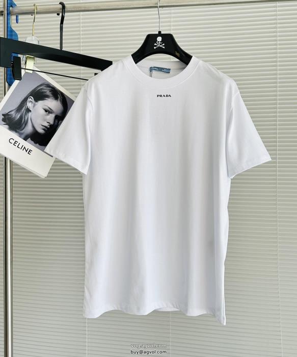 欲しい可愛く新鮮ファッション感が急上昇！激安 通販 ブランドプラダ半袖Tシャツ_0_0