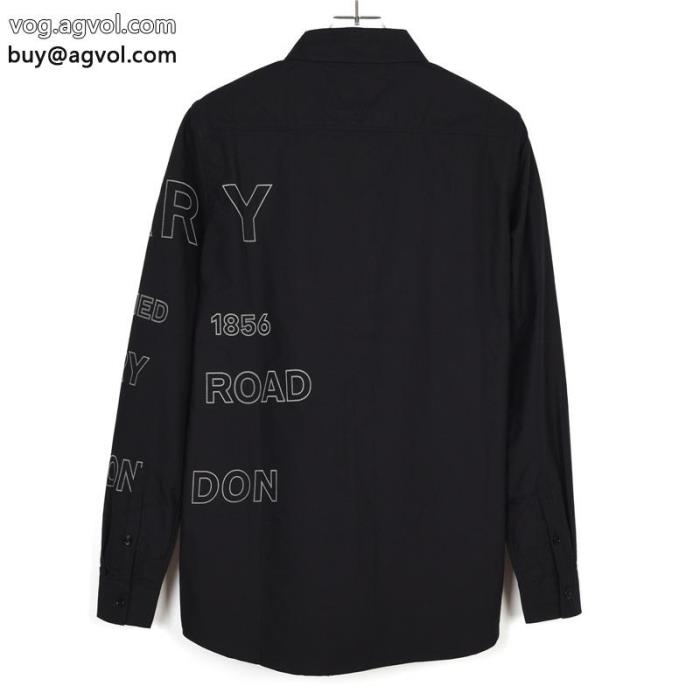 BURBERRY偽 ブランド 通販長袖シャツ大人っぽい大人のこなれた着こなし_0_1