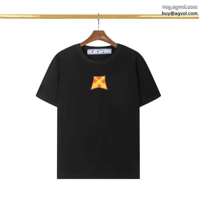 ブランド コピー 安心2023人気がますます人気必需品オフホワイト半袖Tシャツ_0_0
