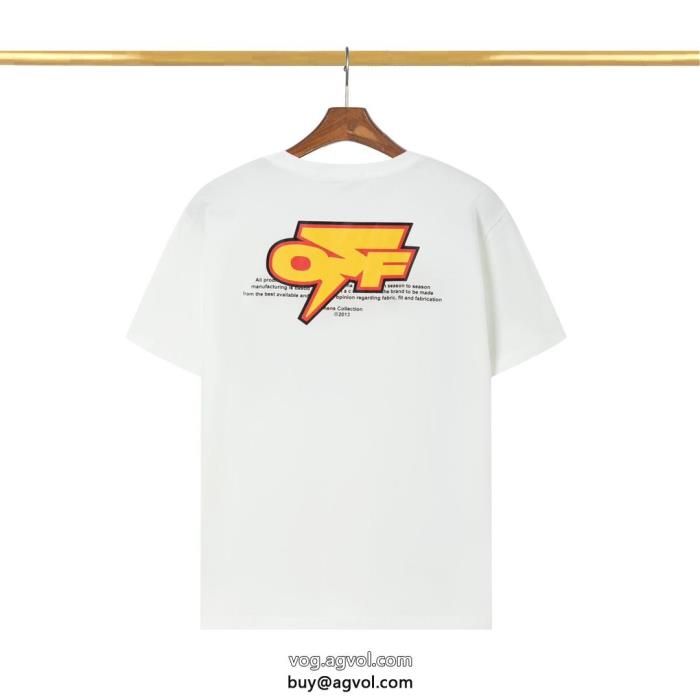 ブランド コピー 安心2023人気がますます人気必需品オフホワイト半袖Tシャツ_0_1