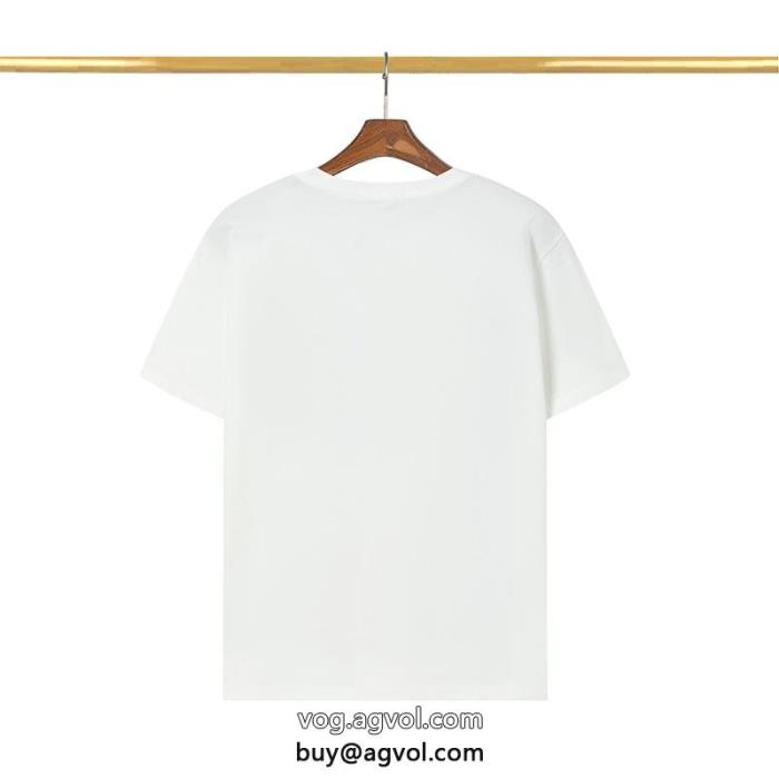 コピー 商品 ブランド人気上昇中今年のトレンドカラー半袖TシャツVERSACE_0_0