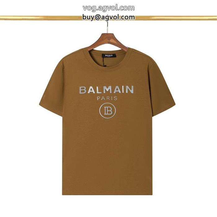 BALMAIN半袖Tシャツお色味たくさん大人気快適な着心地ブランド レプリカ_0_0
