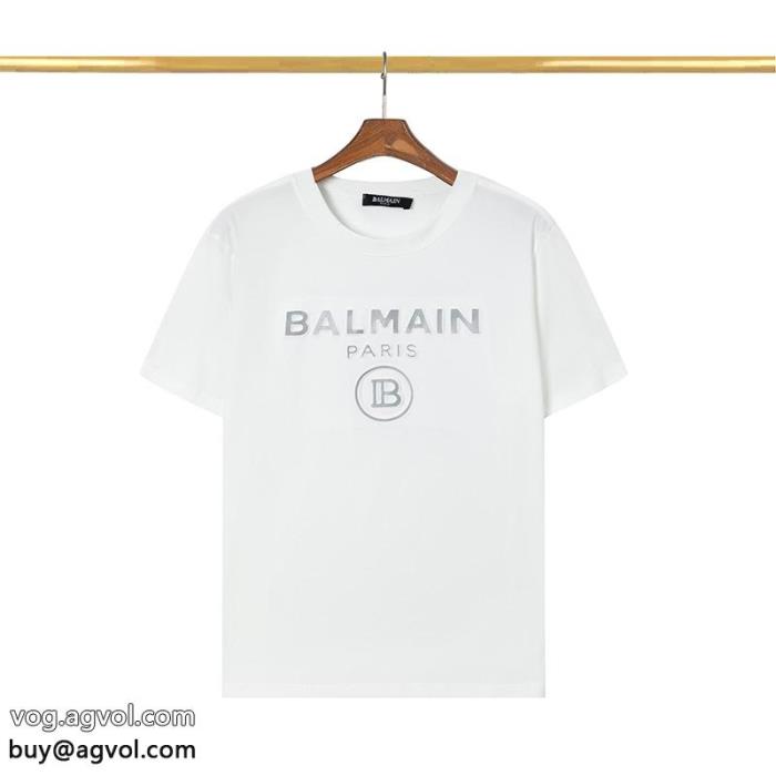 BALMAIN半袖Tシャツお色味たくさん大人気快適な着心地ブランド レプリカ_0_2