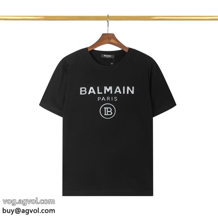 BALMAIN半袖Tシャツお色味たくさん大人気快適な着心地ブランド レプリカ_0_3