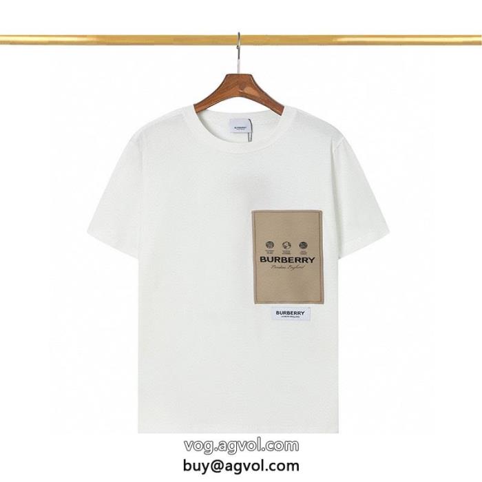 バーバリー2023大活躍人気アイテム最新の2023アイテム半袖Tシャツスーパー コピー  _0_1