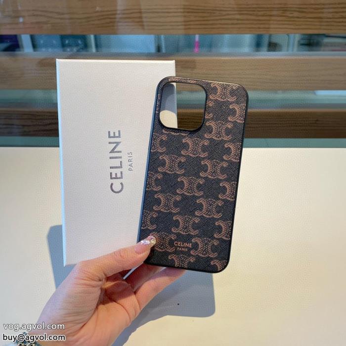 CELINEIphone ケース カバー奥行きのある個性的な2023のコーディネート偽 ブランド_0_0