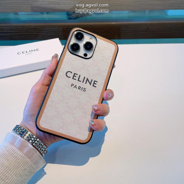 CELINEIphone ケース カバー奥行きのある個性的な2023のコーディネート偽 ブランド_0_1