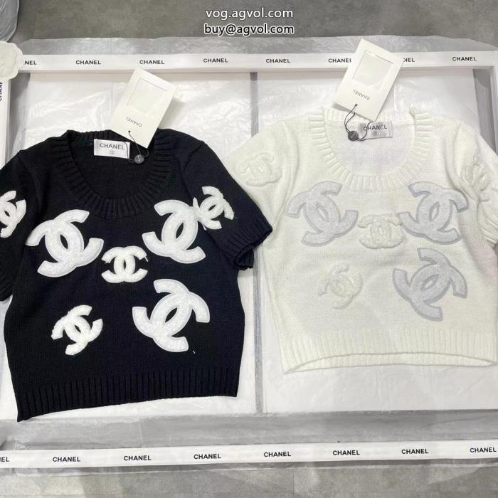 存在感ばっちりなアイテムカワイイ雰囲気CH半袖Tシャツ激安 通販 専門_0_1