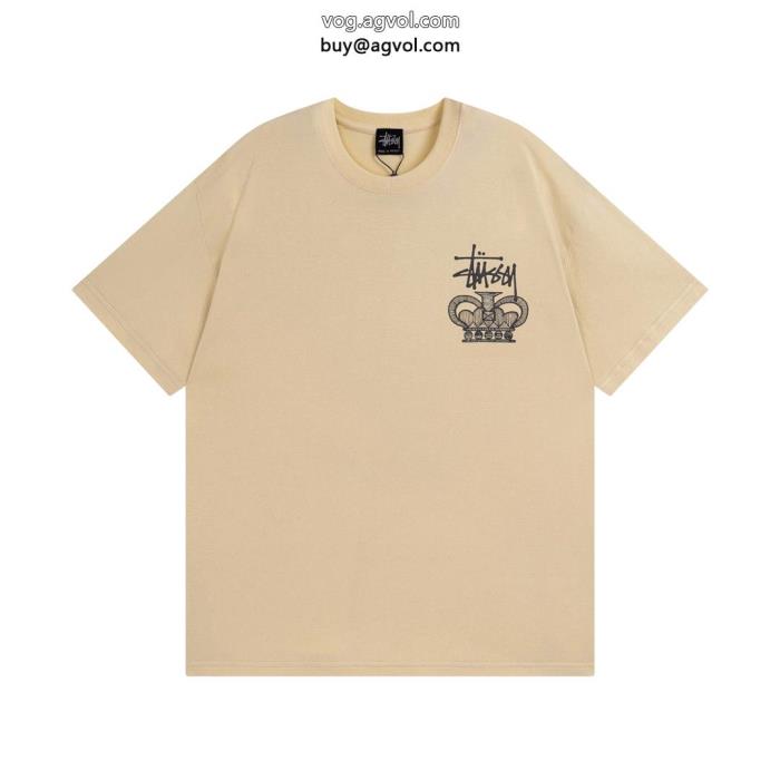 風合いが魅力個性的なスタイリングSTUSSYブランド 品 スーパー コピー半袖Tシャツ_0_0