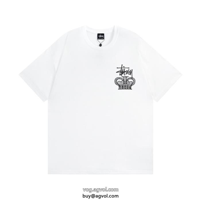 風合いが魅力個性的なスタイリングSTUSSYブランド 品 スーパー コピー半袖Tシャツ_0_1